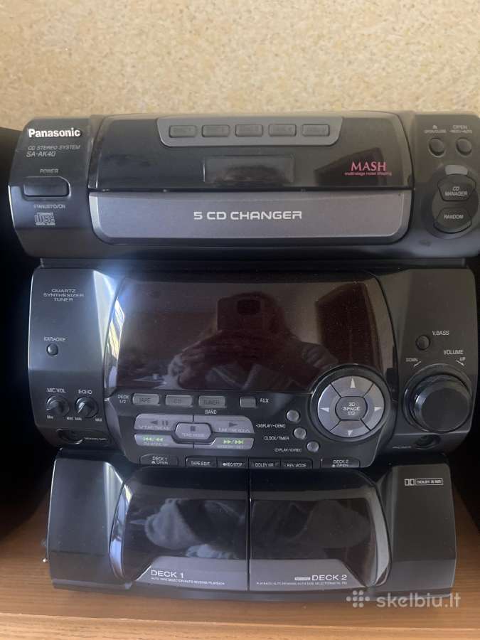 Panasonic CD stereo system Sa-ak40 - nuotraukos Nr. 3