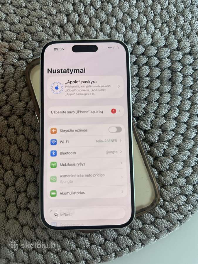 iPhone 15 128gb - nuotraukos Nr. 3
