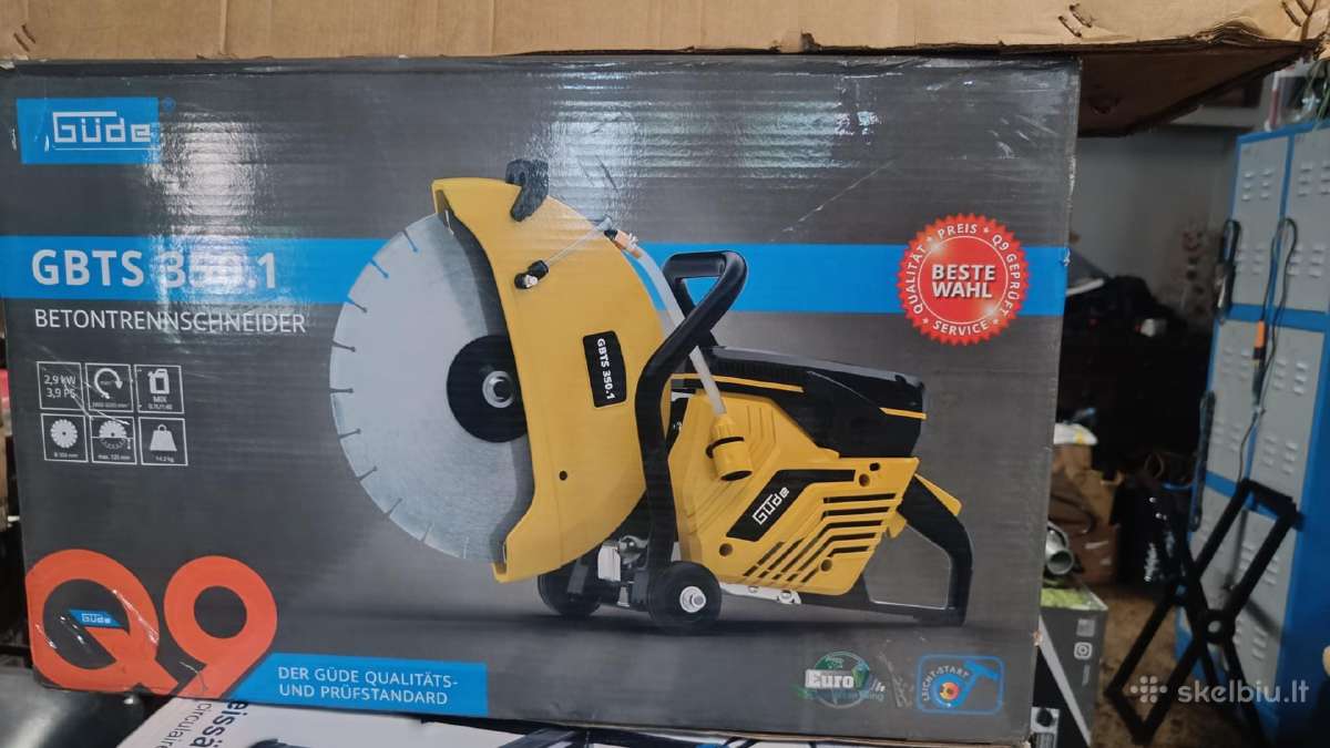 Betono pjovimo freza Gbts 350 - nuotraukos Nr. 3