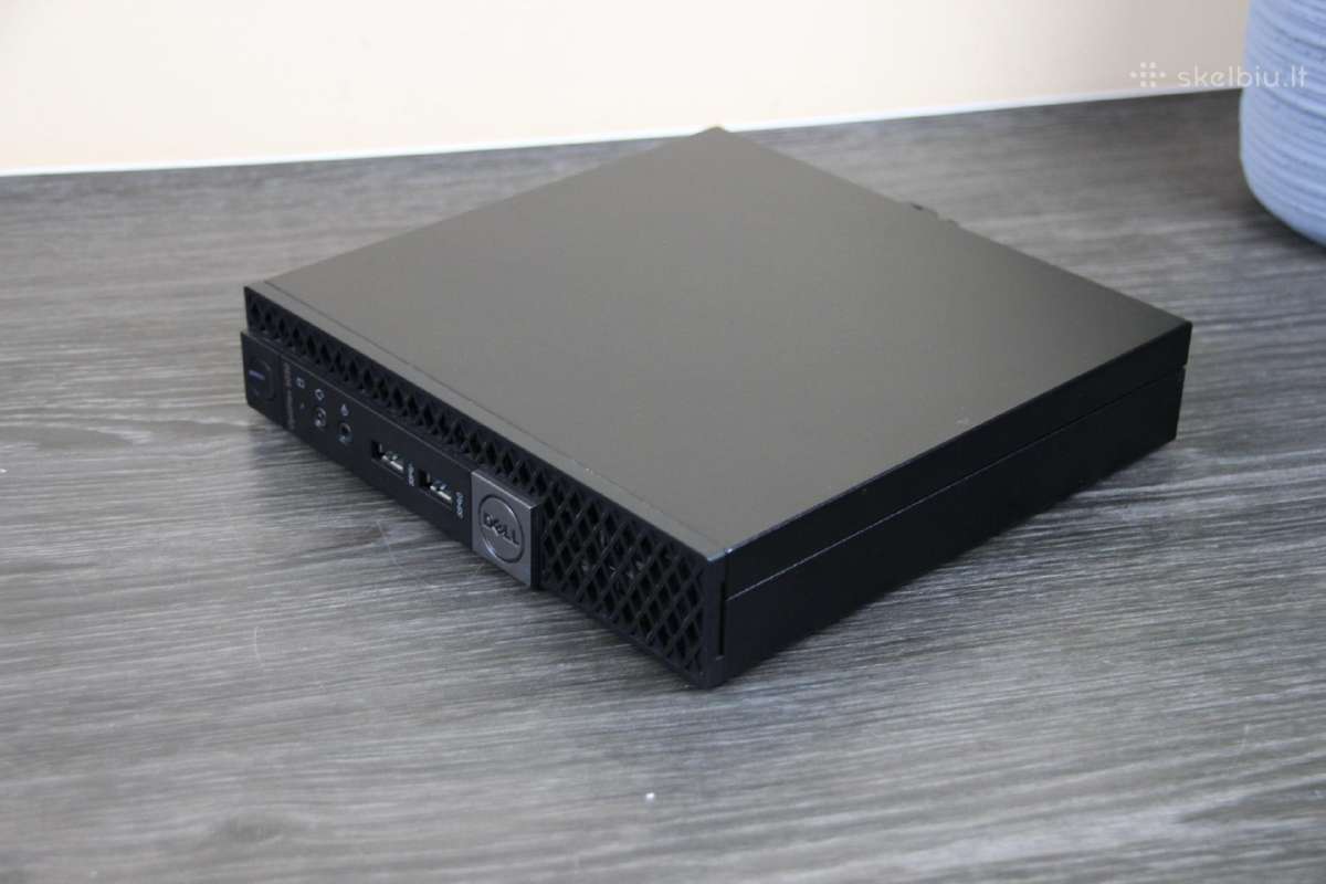 Dell Optiplex 5050 tiny i5-7500t 8/16gb SSD + HDD - nuotraukos Nr. 2