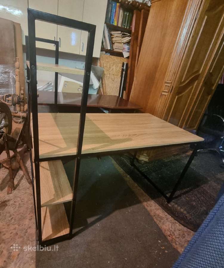 Beveik nauji 2 darbo/rašomieji stalai- 35 ir 17 eu - nuotraukos Nr. 3