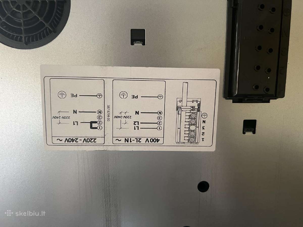 Indukcinė (skilęs kampas) Electrolux kaitlentė - nuotraukos Nr. 7