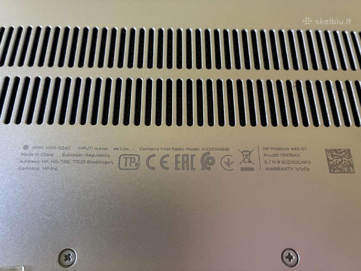 Hp Probook 445 G7 - nuotraukos Nr. 8
