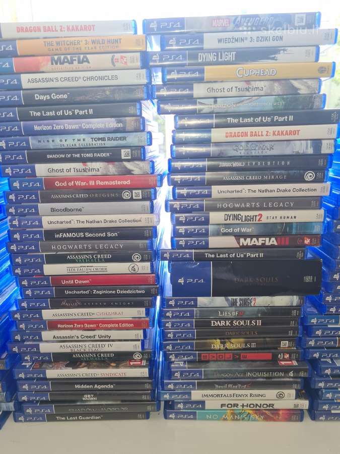 Playstation 4 ir Playstation 5 žaidimai2026.08.28 - nuotraukos Nr. 3