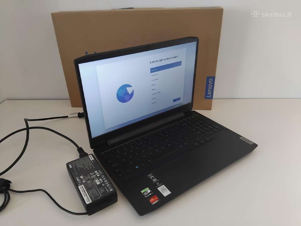 Ideapad gaming 3 Gtx 1650 Ryzen 5 4600h - nuotraukos Nr. 7