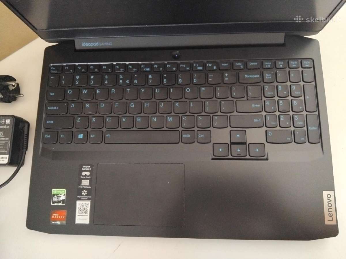 Ideapad gaming 3 Gtx 1650 Ryzen 5 4600h - nuotraukos Nr. 10