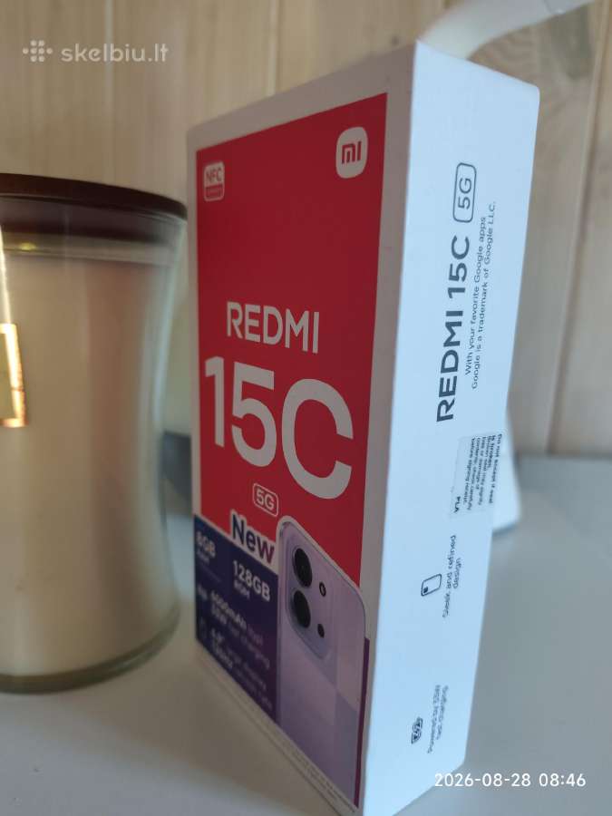 Naujas Xiaomi Redmi 15c 5G .Neispakuotas - nuotraukos Nr. 3