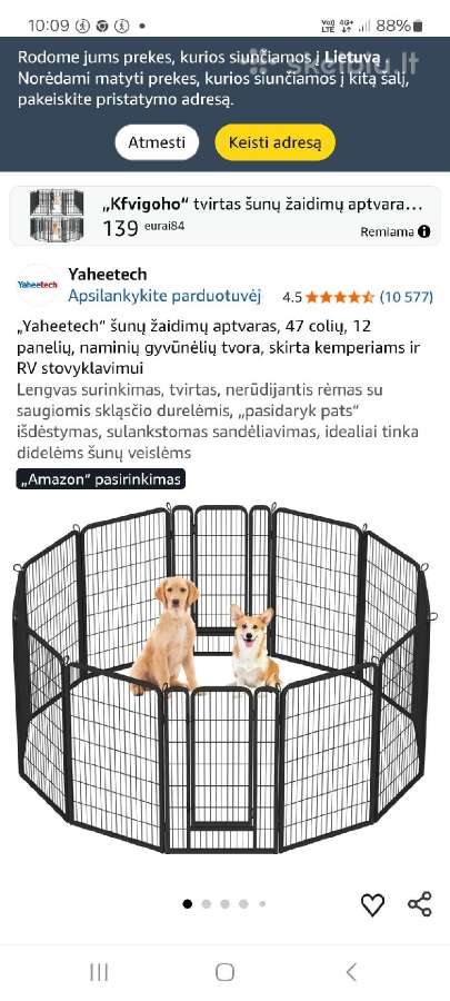Gyvūnų aptvaras - nuotraukos Nr. 12