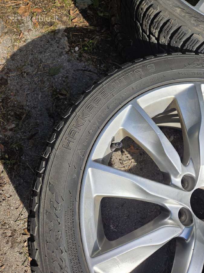 Volvo V90/s90 ratlankiai su žieminėmis padangomis - nuotraukos Nr. 4