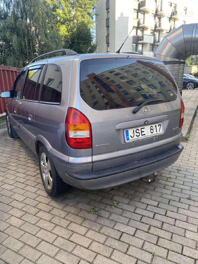 Opel zafira - nuotraukos Nr. 3