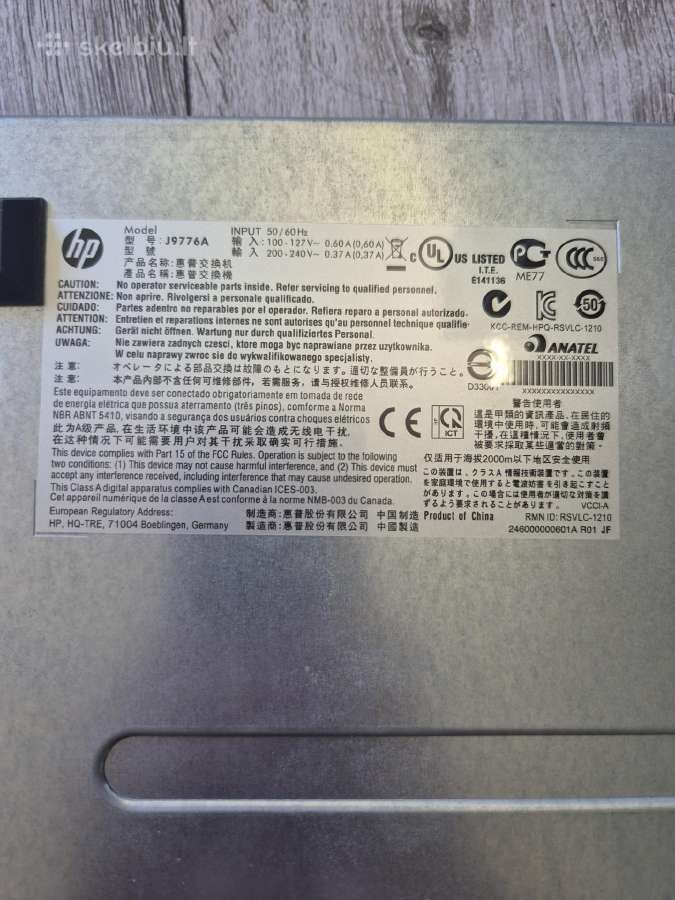 Hp Aruba 2530 Switch - nuotraukos Nr. 3