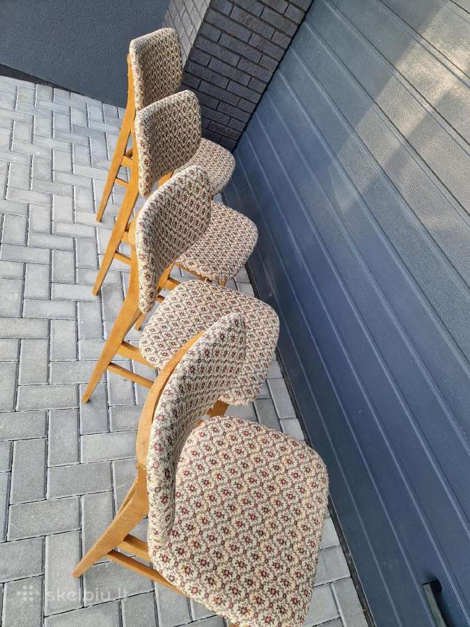 Vintage kėdės 4vnt. - nuotraukos Nr. 8