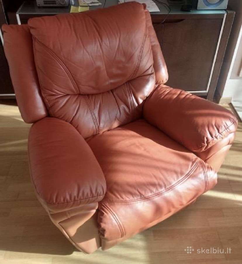 Parduodu odinia sofa su mieg.mechanizmu,foteli - nuotraukos Nr. 2
