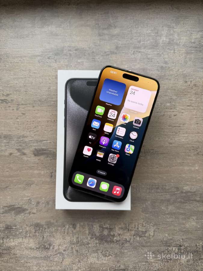 Apple iPhone 15 pro max Geros būklės - nuotraukos Nr. 8