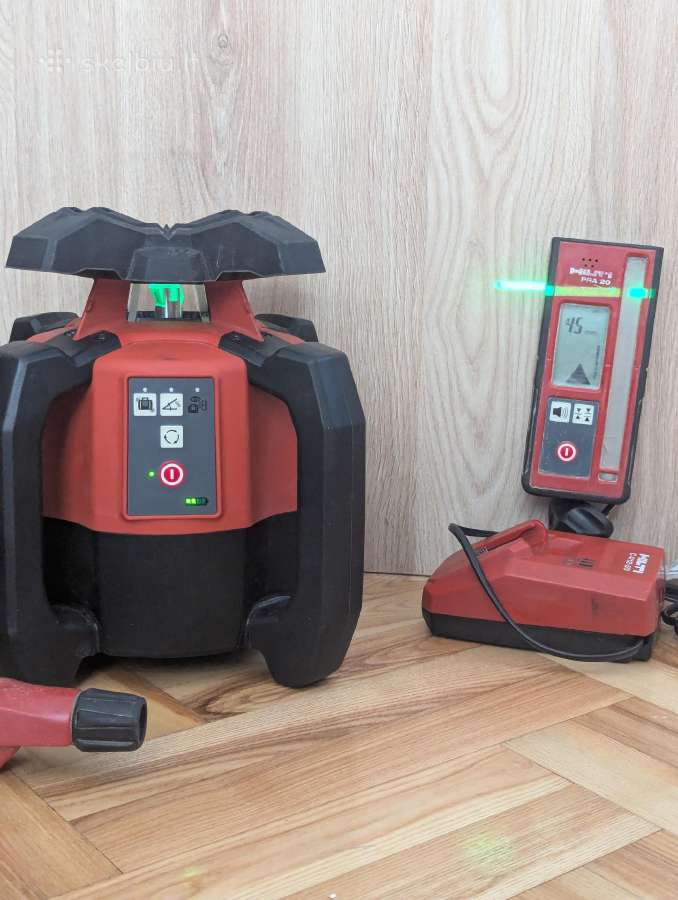 Hilti Pr30 Hvsg A12 rotacinis nivelyras - nuotraukos Nr. 3