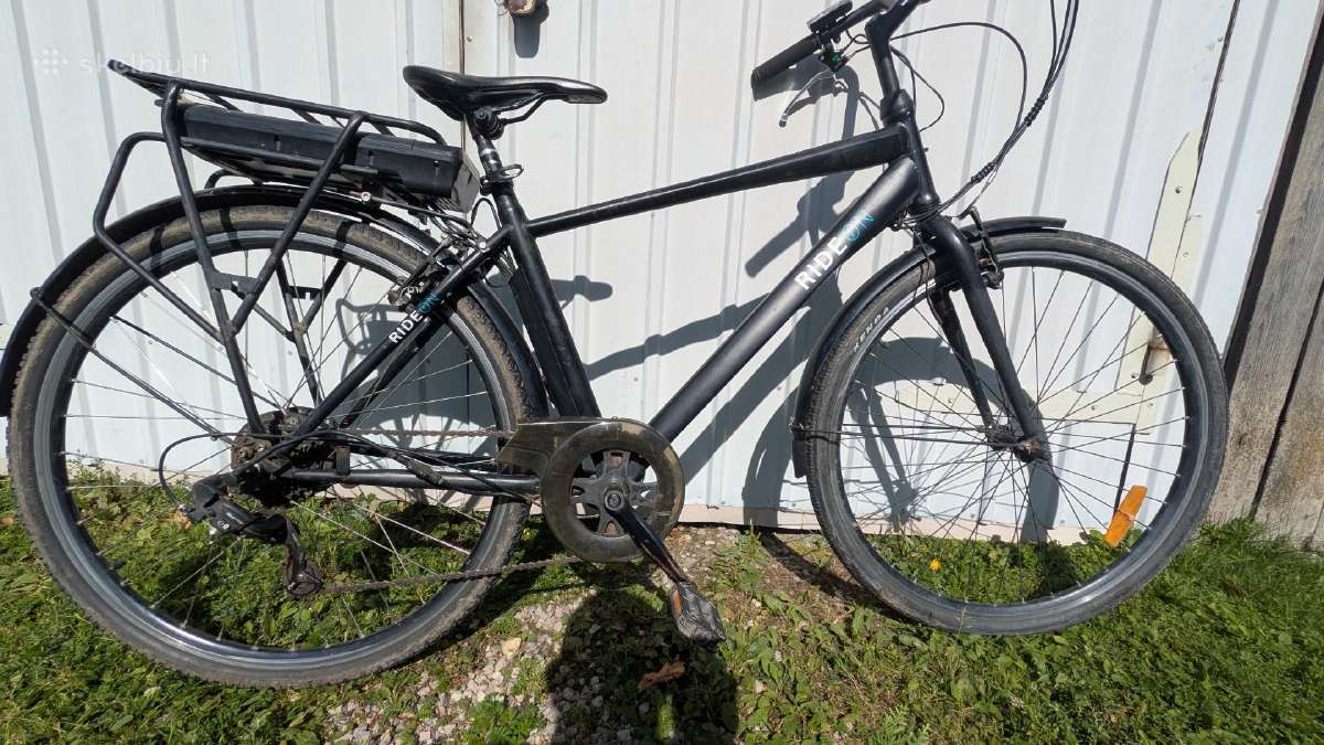 Elektrinis vyriškas dviratis Rideon - nuotraukos Nr. 10