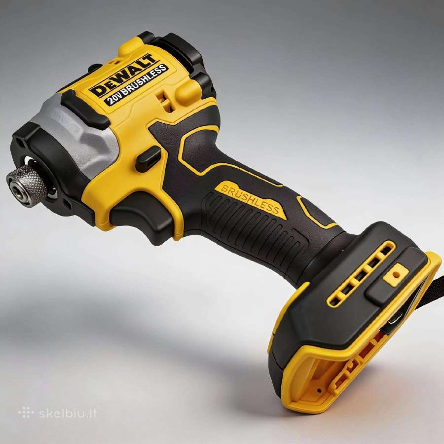 Dewalt Dcf850 akumuliatorinis smūginis suktuvas. - nuotraukos Nr. 3