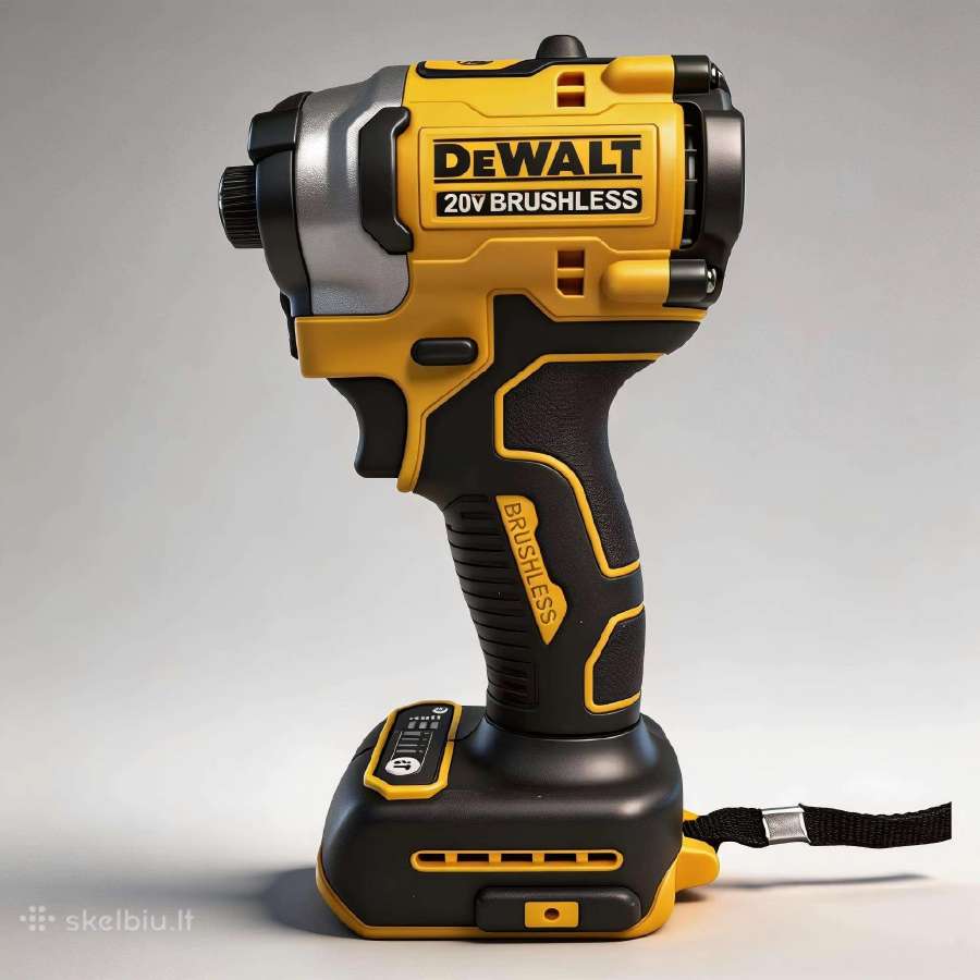 Dewalt Dcf850 akumuliatorinis smūginis suktuvas. - nuotraukos Nr. 4