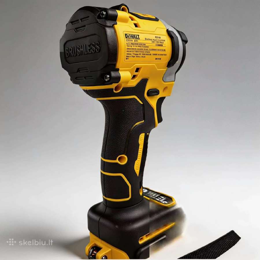 Dewalt Dcf850 akumuliatorinis smūginis suktuvas. - nuotraukos Nr. 5