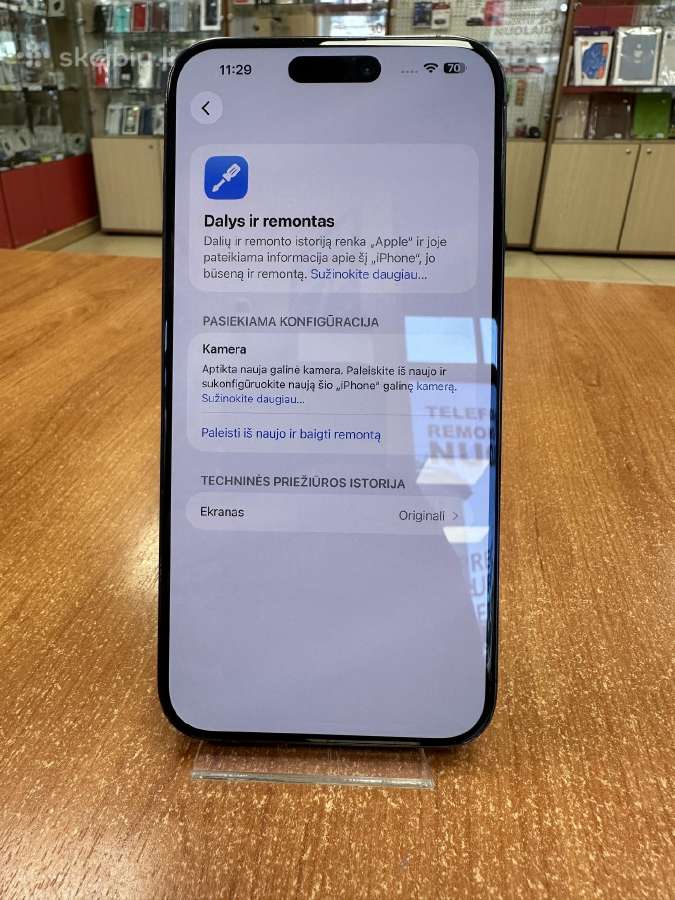 Apple iPhone 15 Pro Max 256 GB (Naudotas) - nuotraukos Nr. 2