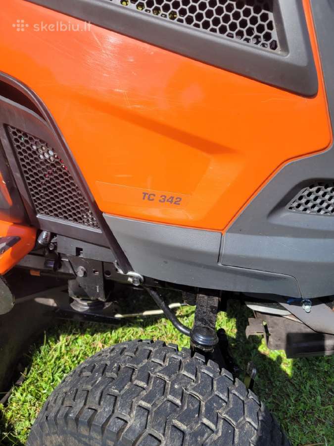 Husqvarna tc342 sodo traktoriukas - nuotraukos Nr. 6