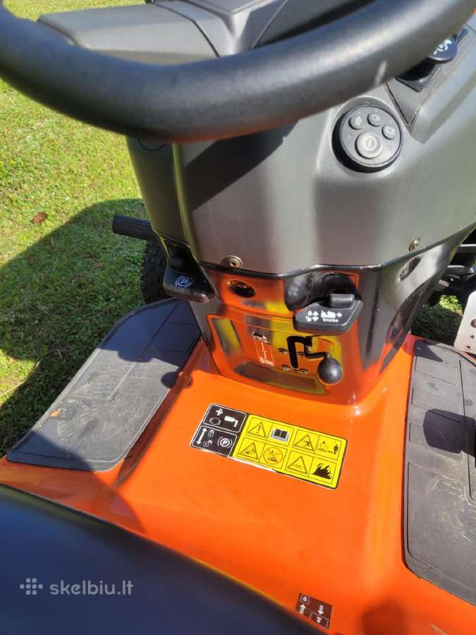 Husqvarna tc342 sodo traktoriukas - nuotraukos Nr. 8