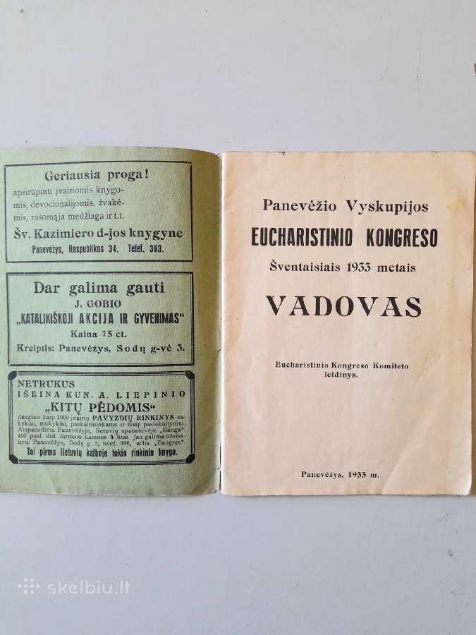 Katalikiški leidiniai 1931-1935m. - nuotraukos Nr. 2