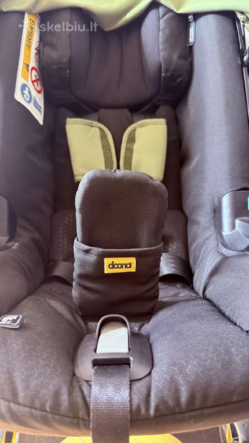 Doona i autokėdutė–vežimėlis + priedai, puiki būkl - nuotraukos Nr. 18