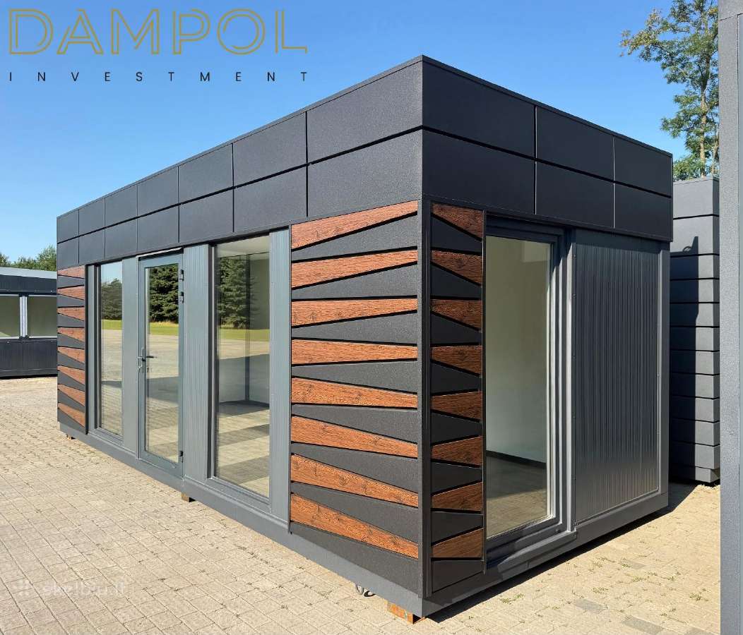 Modulinis biuras / prekybos paviljonas 7x3 m 21 - nuotraukos Nr. 3