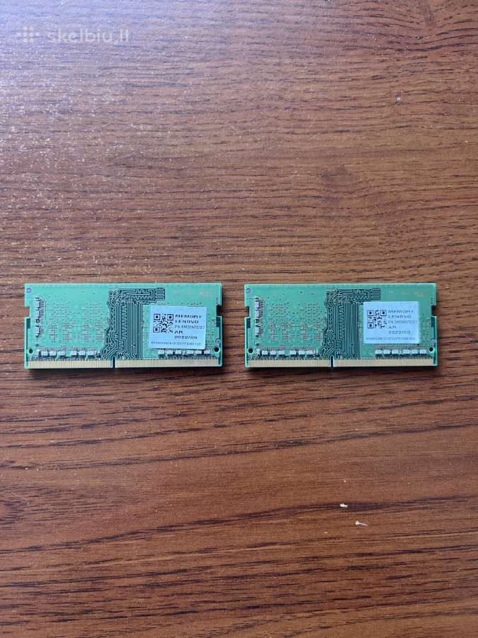 Samsung 16gb(2x8gb) Ddr4 3200mhz RAM Legion 5 Pro - nuotraukos Nr. 2