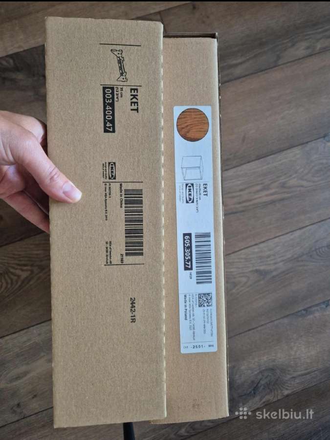 Naujos Ikea 2 pakabinamos spintelės su bėgeliais - nuotraukos Nr. 2