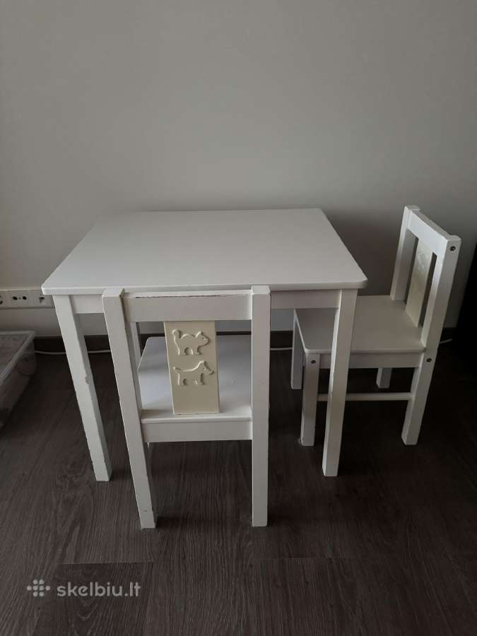 Ikea staliukas su kėdutėm - nuotraukos Nr. 5