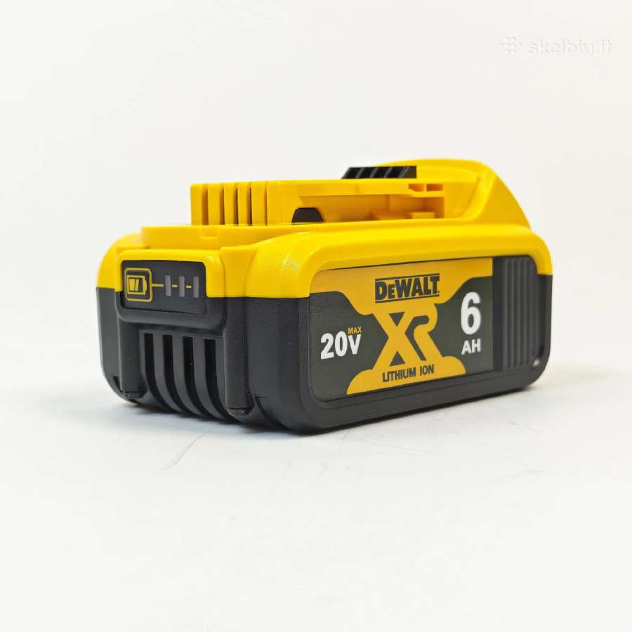 Dewalt baterija 6ah - nuotraukos Nr. 2
