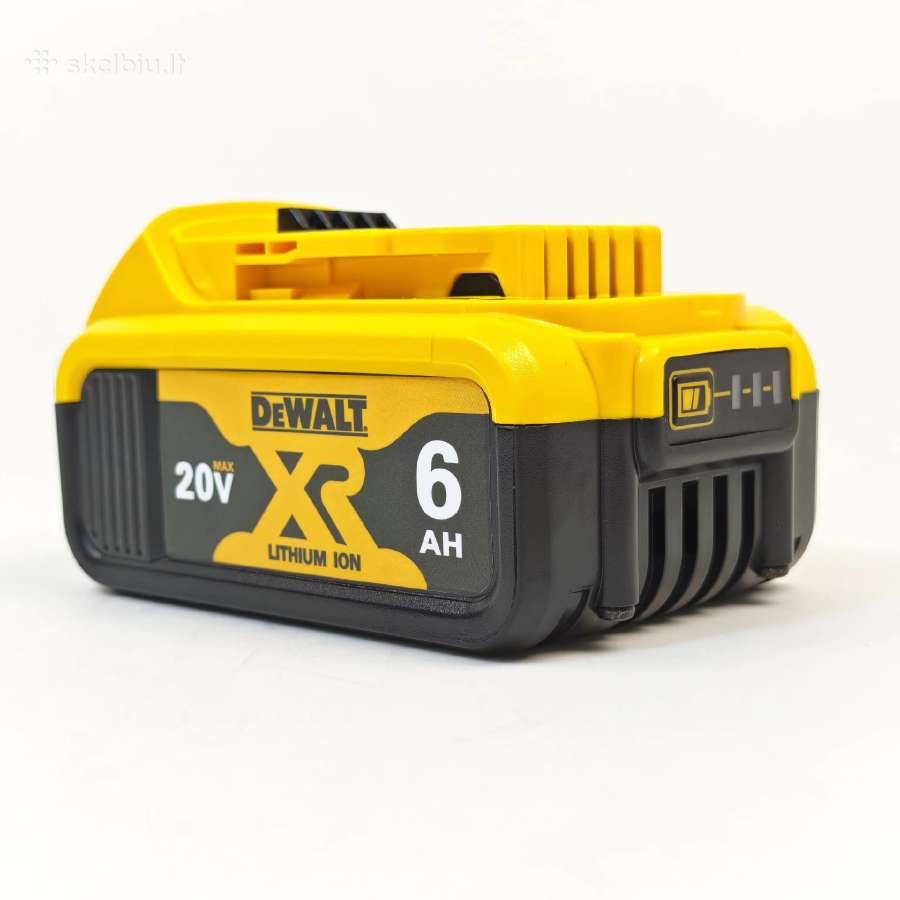 Dewalt baterija 6ah - nuotraukos Nr. 4