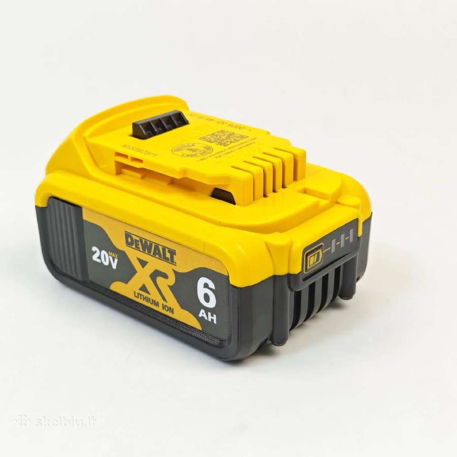 Dewalt baterija 6ah - nuotraukos Nr. 5