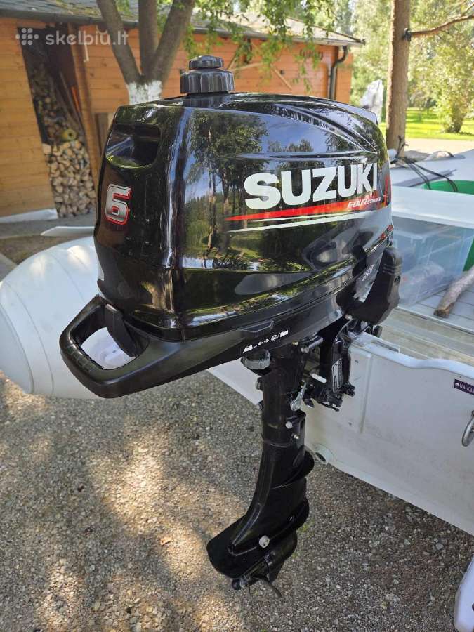 Valties variklis Suzuki Df6a - nuotraukos Nr. 3