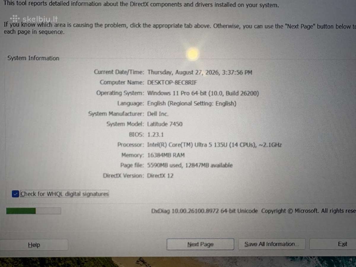 „Dell Latitude 7450“jutiklinis ekranas ir 360 lai - nuotraukos Nr. 14