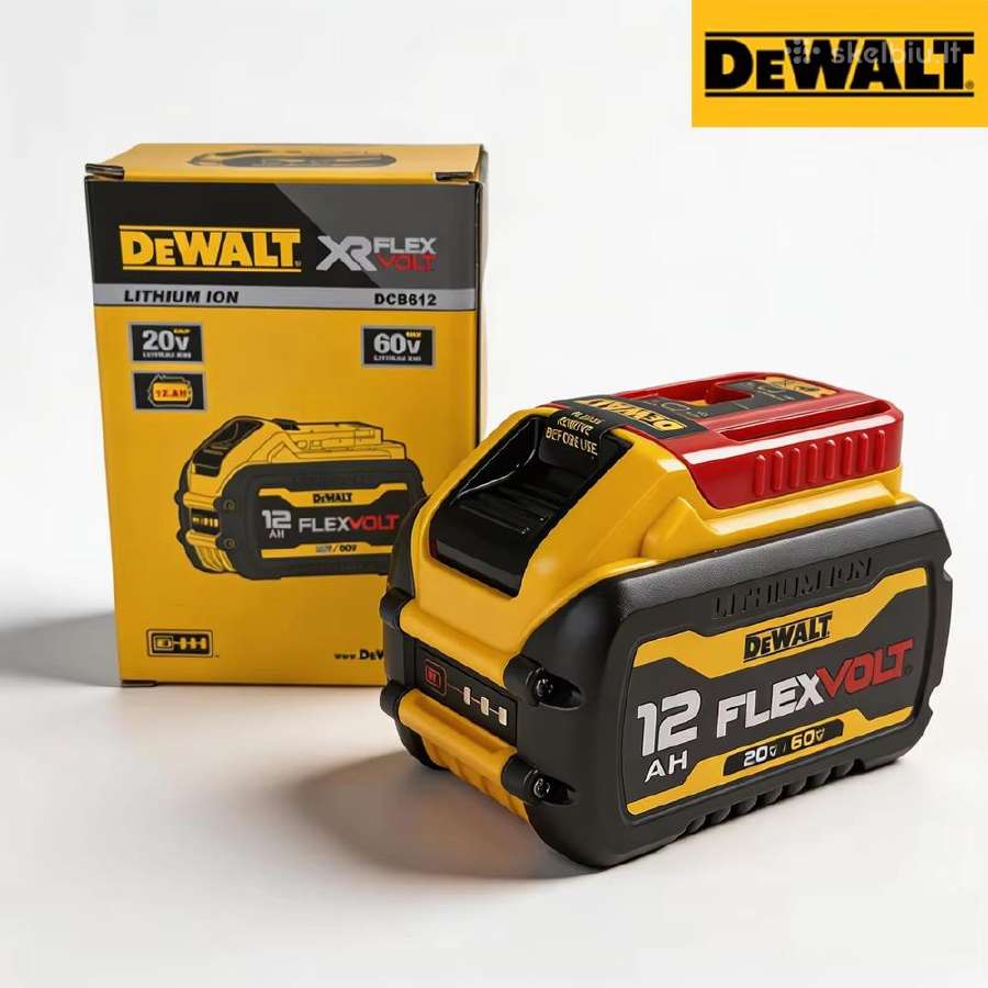 Dewalt 12ah 20/60v akumuliatorius - nuotraukos Nr. 4