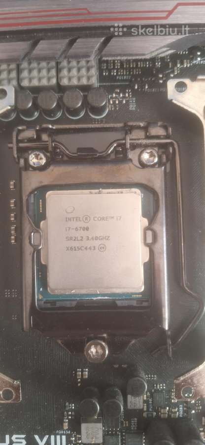 I7 6700 + Asus rog z170 + snowman aušintuvas - nuotraukos Nr. 2