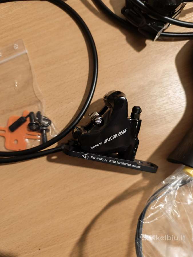Nauji Shimano 105 St-r7020 shifteriai ir suportai - nuotraukos Nr. 4