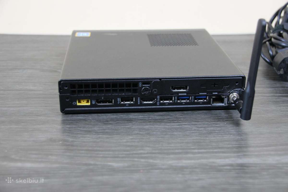 Lenovo Tiny M920x i5-8gen 16gb SSD+HDD - nuotraukos Nr. 3