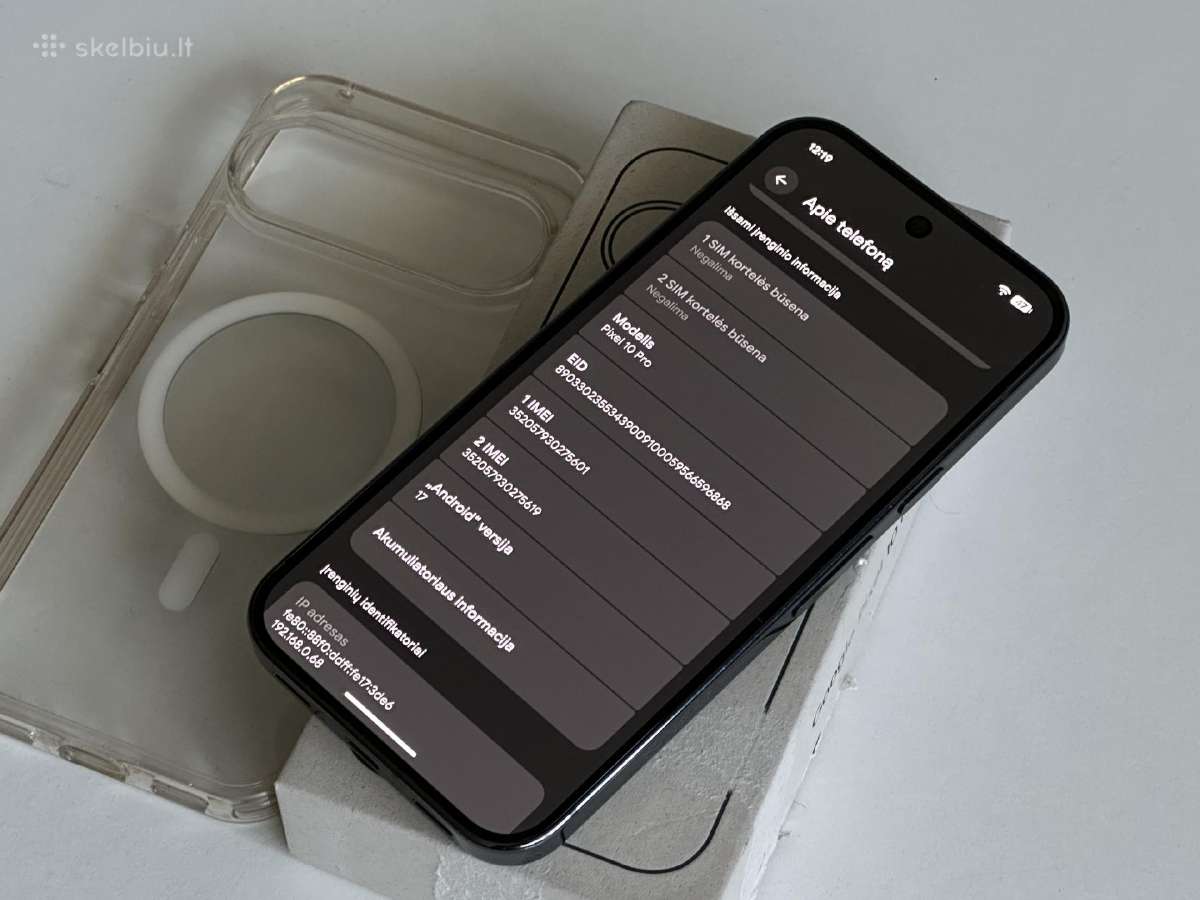 Parduodu Google Pixel 10 Pro 128gb Obsidian Black - nuotraukos Nr. 2