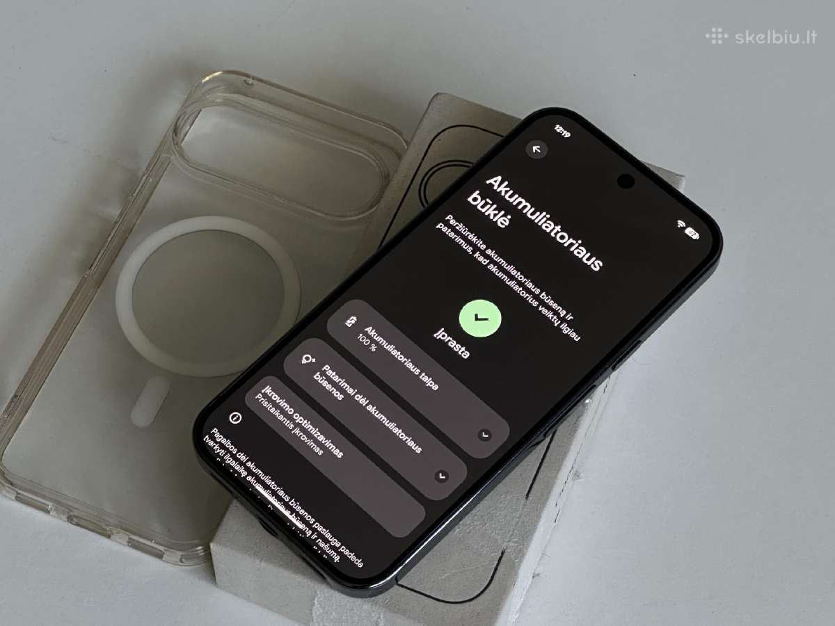 Parduodu Google Pixel 10 Pro 128gb Obsidian Black - nuotraukos Nr. 4