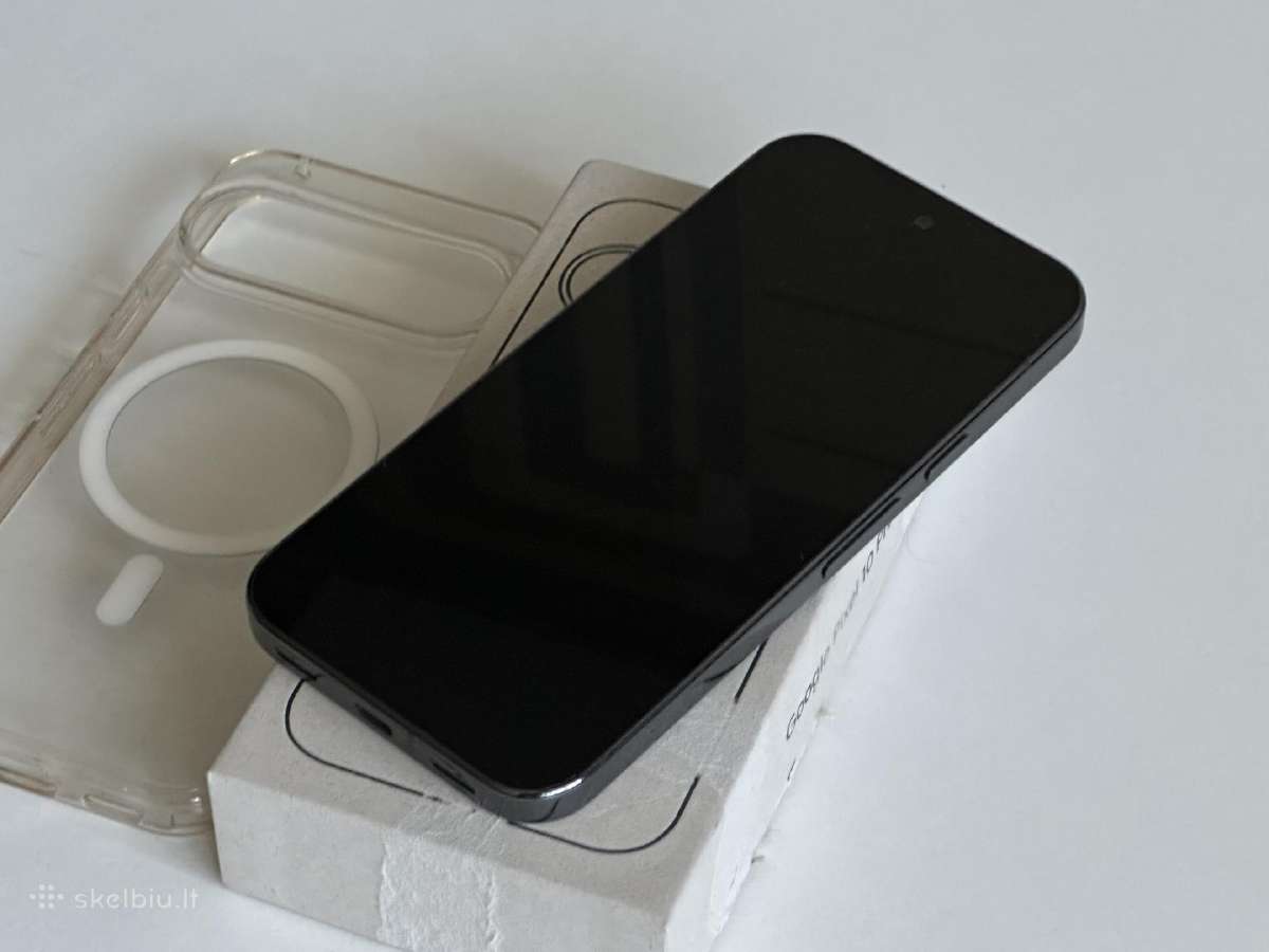 Parduodu Google Pixel 10 Pro 128gb Obsidian Black - nuotraukos Nr. 5