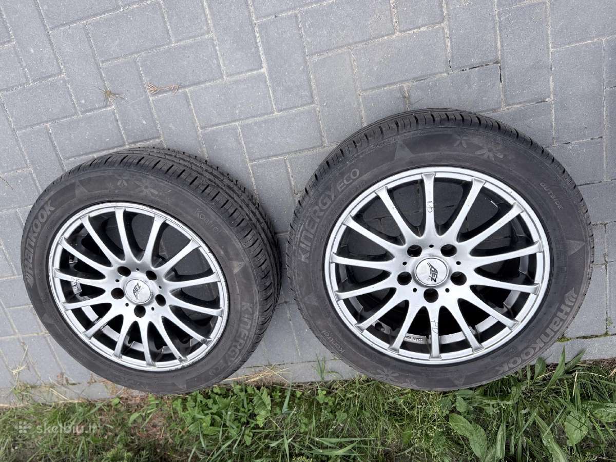 Ratlankiai su padangom nuo VW B6 - nuotraukos Nr. 2