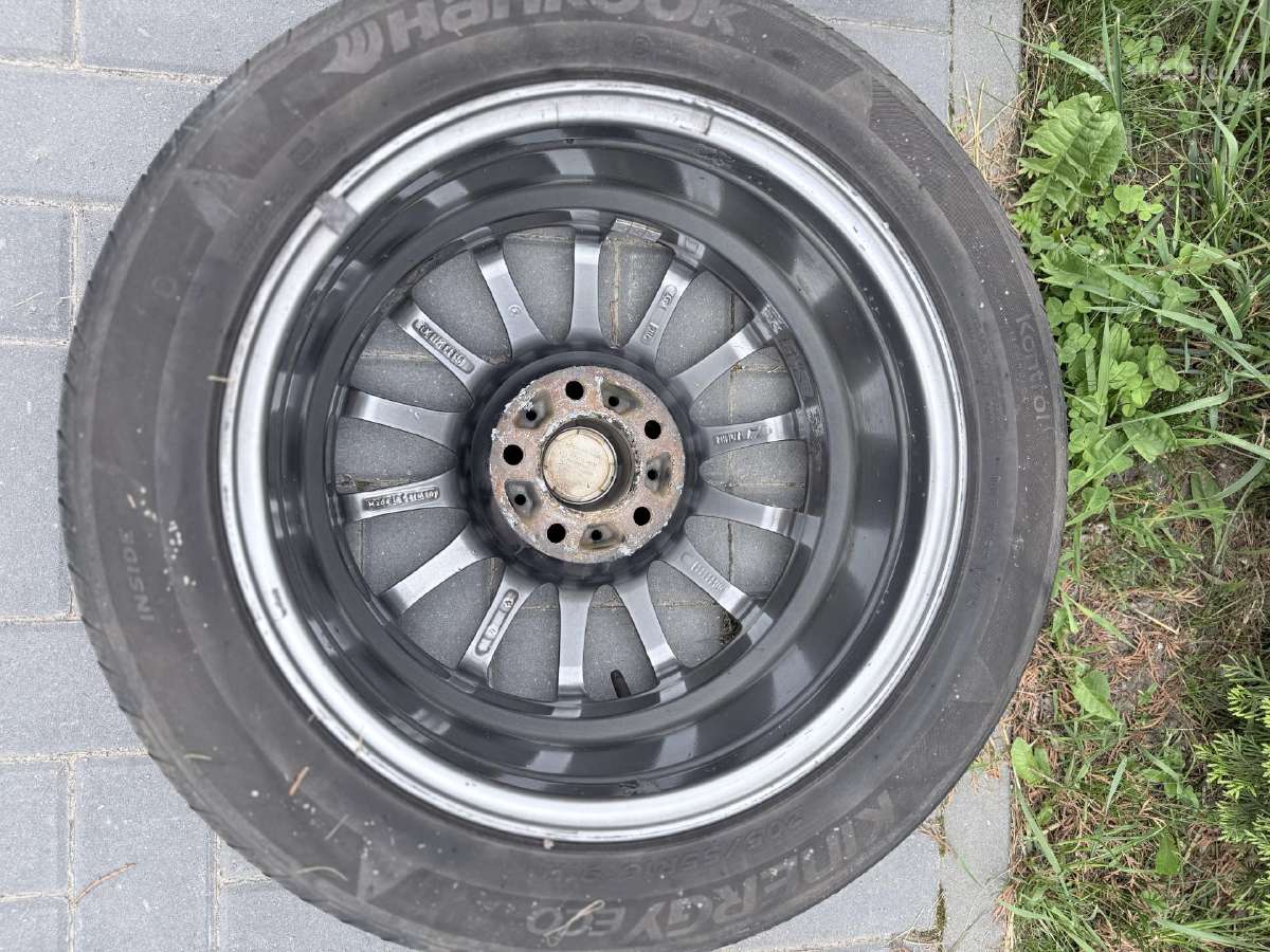 Ratlankiai su padangom nuo VW B6 - nuotraukos Nr. 3