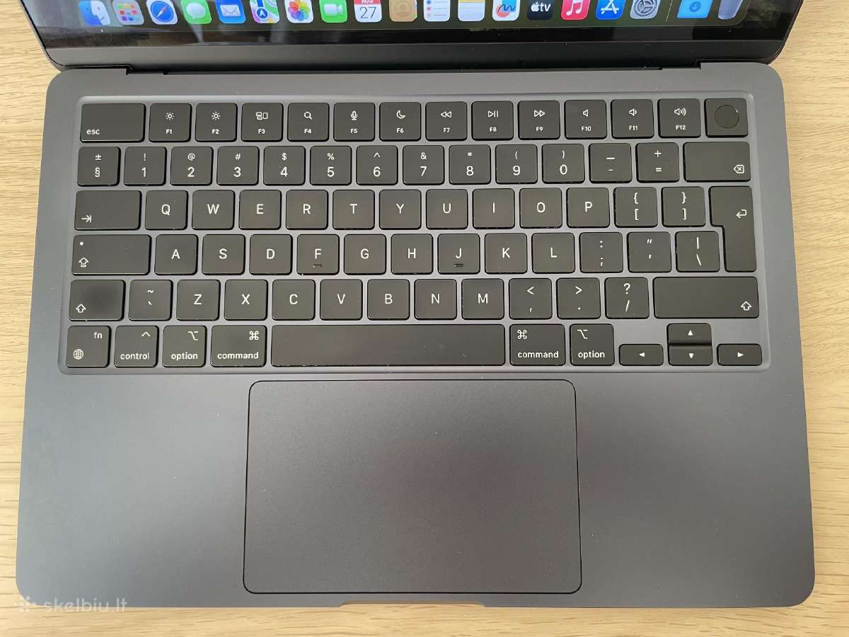 MacBook Air M3 8gb 512gb SSD Midnight - nuotraukos Nr. 3