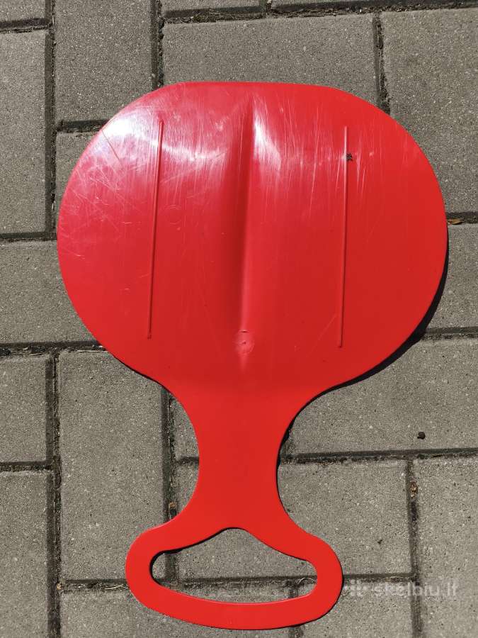 Plastikinės vaikiškos rogės ir 2 čiuožtukai - nuotraukos Nr. 6