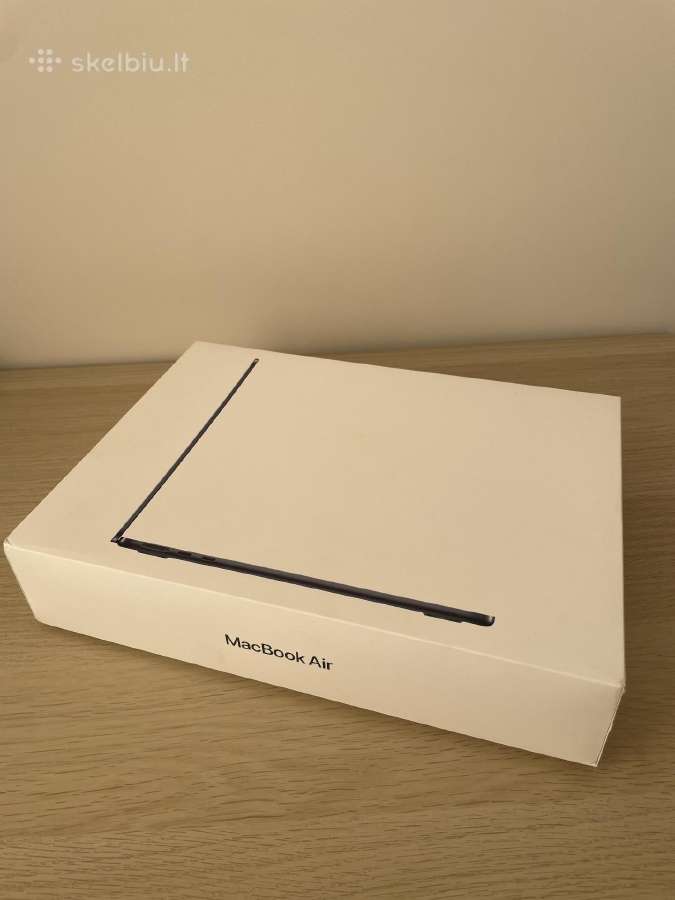 MacBook Air M3 8gb 512gb SSD Midnight - nuotraukos Nr. 8