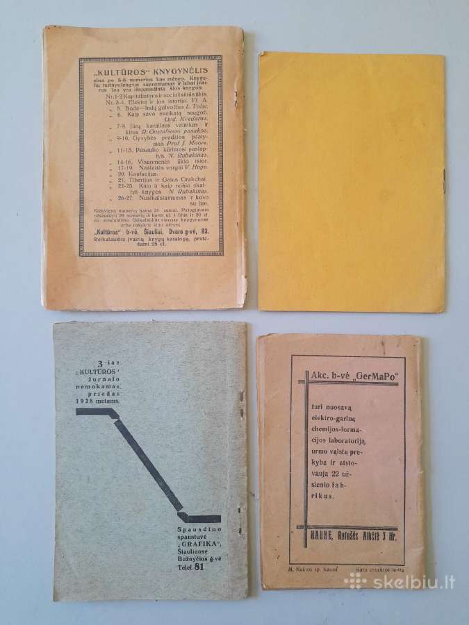 Prieškario leidiniai 1920-1931m - nuotraukos Nr. 5